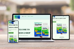 Areds2Shop - built by Pulsar Web Works. Responsive web design. Tiptree Essex