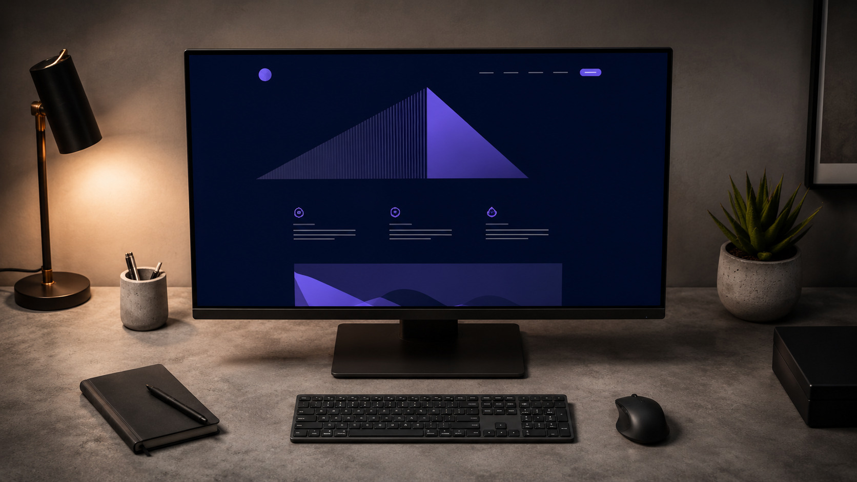 Premium website design process at Pulsar Web Works